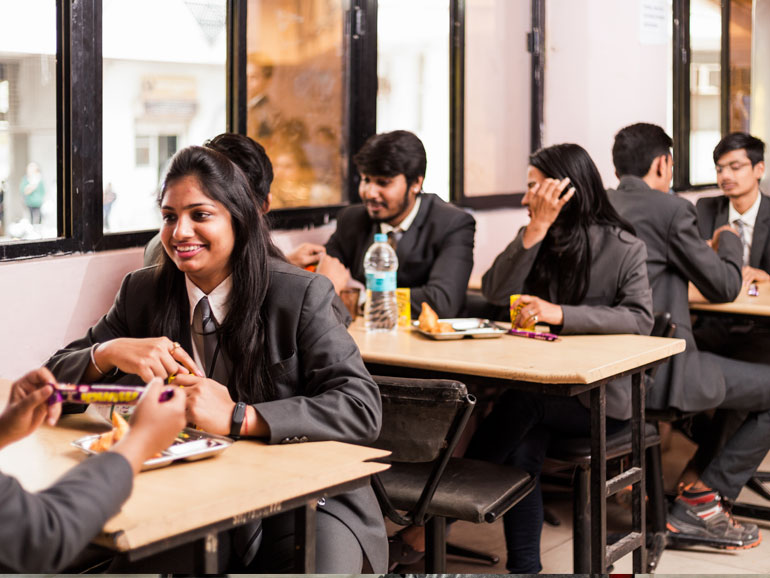 Food Court Facility at GHRCE, Nagpur