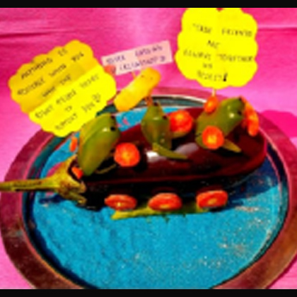 Vegetable Arrangement under ETHOS